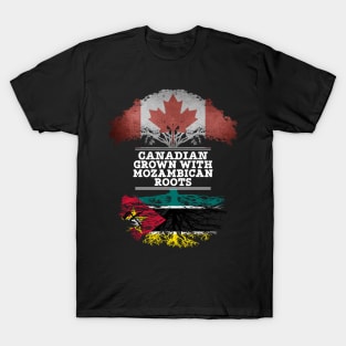 Canadian Grown With Mozambican Roots - Gift for Mozambican With Roots From Mozambique T-Shirt